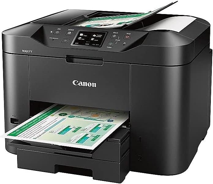 Canon MB2720 MAXIFY Wireless Color Photo Printer - Scanner, Copier, Fax