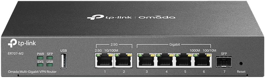 TP-Link ER707-M2 Omada Multi-Gigabit VPN Router