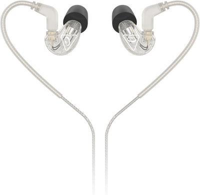 Behringer SD251-CL Studio Monitoring In-Ear Headphones - Clear