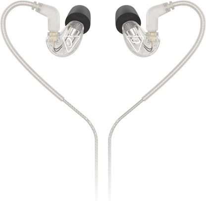Behringer SD251-CL Studio Monitoring In-Ear Headphones - Clear