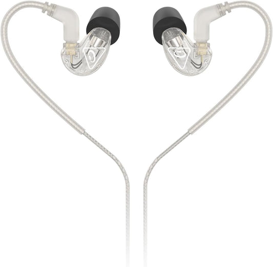 Behringer SD251-CL Studio Monitoring In-Ear Headphones - Clear