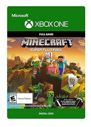 Microsoft G7Q-00059 Minecraft Super Plus Pack - Xbox One Digital