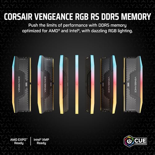 Corsair Vengeance RGB RS DDR5 32GB Desktop Memory Kit — main product image