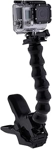 Neewer 10081079 Jaws Flex Clamp Arm Mount for GoPro