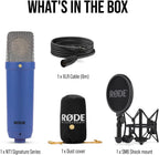 Rode NT1SIGNATURECOBALT Signature Series Condenser Microphone Cobalt