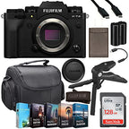 Fujifilm 16652855 X-T4 Mirrorless Camera Bundle Black