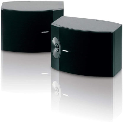 Bose 301-V Stereo Loudspeakers Pair Black Renewed