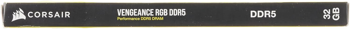 Corsair VENGEANCE RGB 32GB DDR5 6000MHz White Desktop Memory