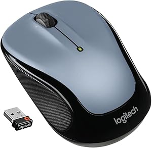 Logitech 910-002332 Wireless Mouse M325 Light Silver