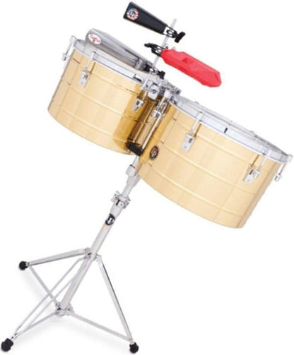 Latin Percussion LP258-B Tito Puente Brass Timbales
