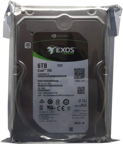 Seagate ST6000NM0115 HDD - 6TB Enterprise 7200 RPM SATA Drive