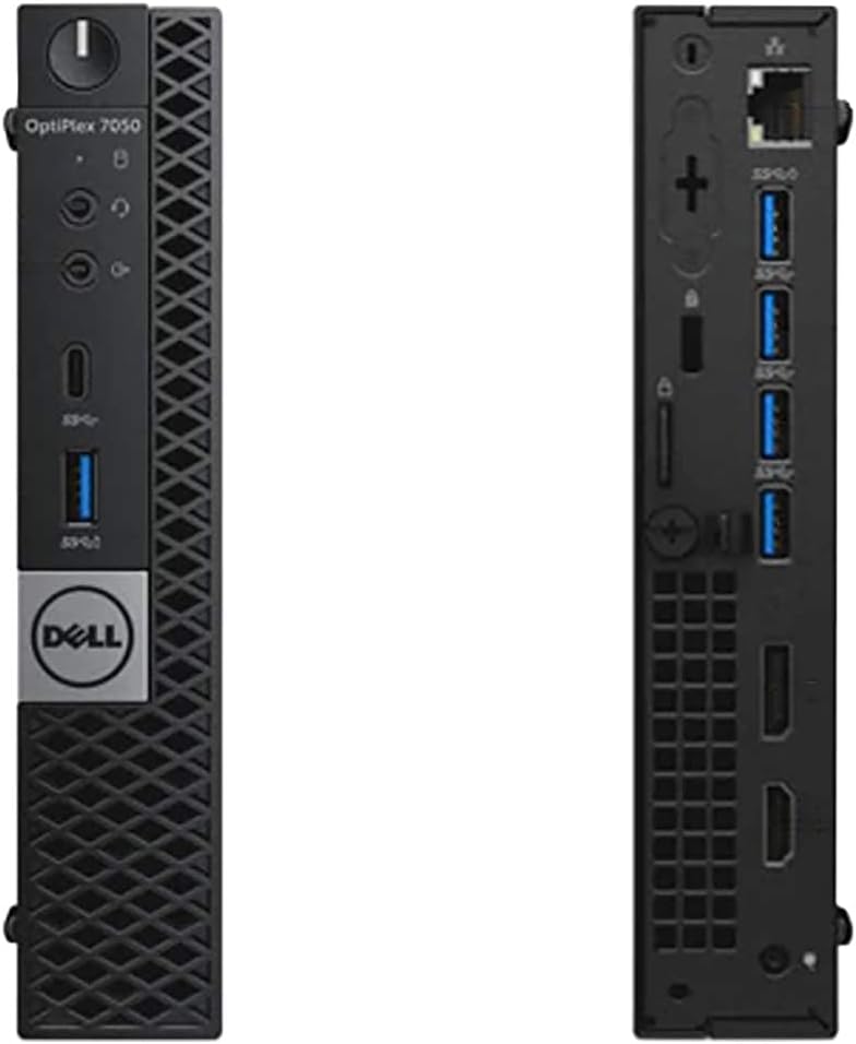 Dell 7050 OptiPlex Micro i5 16GB 512GB SSD Renewed Desktop