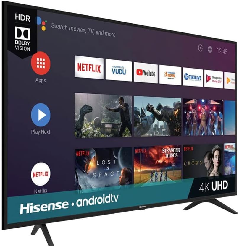 Hisense 50H6590F 50-Inch 4K UHD Android Smart TV