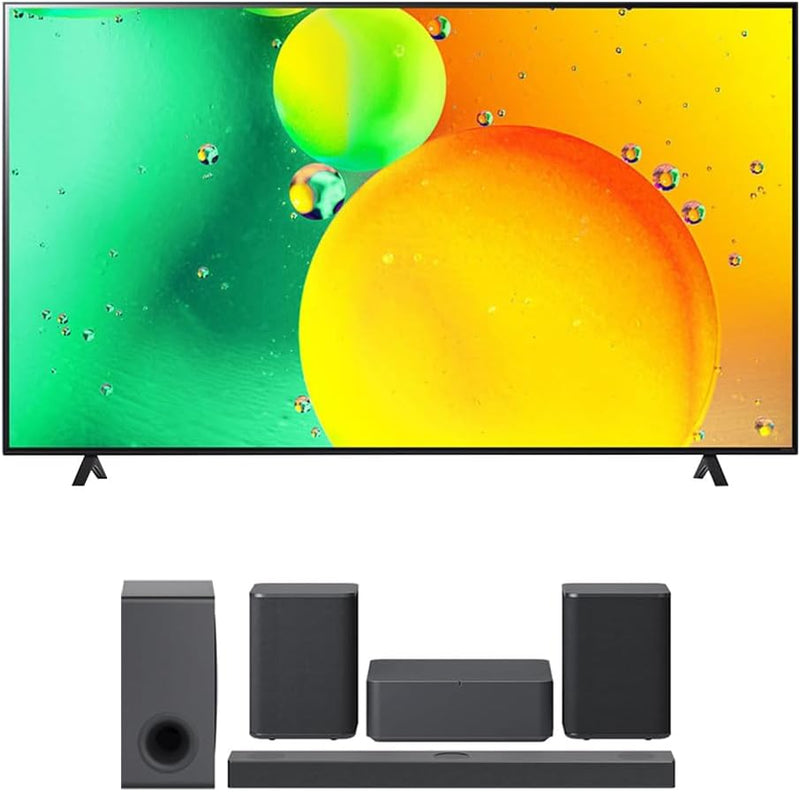 LG E81LG50NANO75UQA 50 Inch NanoCell TV & Soundbar Bundle — main product image