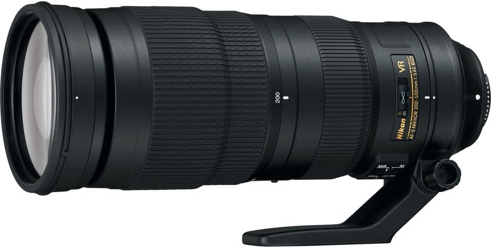 Nikon 20058 AF-S 200-500mm VR Telephoto Zoom Lens Bundle