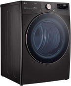 LG DLEX4000B 7.4 cu. ft. Smart Electric Dryer - Black Steel