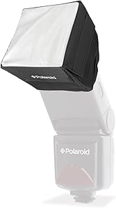 Polaroid PL-DIFSB-6 Mini Soft Box Flash Diffuser Universal