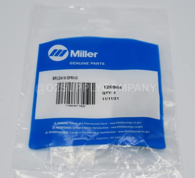 Miller 126984 Brush with Spring 3-Pack Welding
