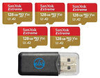 SanDisk 128GB_TF_Extreme Pro DJI Drone MicroSD Card (5-Pack)
