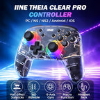 IINE Theia Clear Pro Hall Effect Gaming Controller