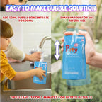 Jovella Automatic Oscillating Bubble Machine