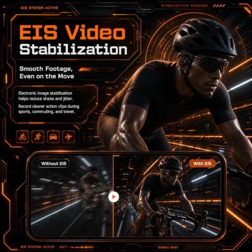 Assckr OWS-G206 Open-Ear Bone Conduction Headphones with Camera — main product image