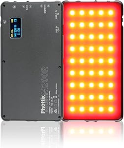 Phottix PH81419 M200R RGB LED Light Panel Portable