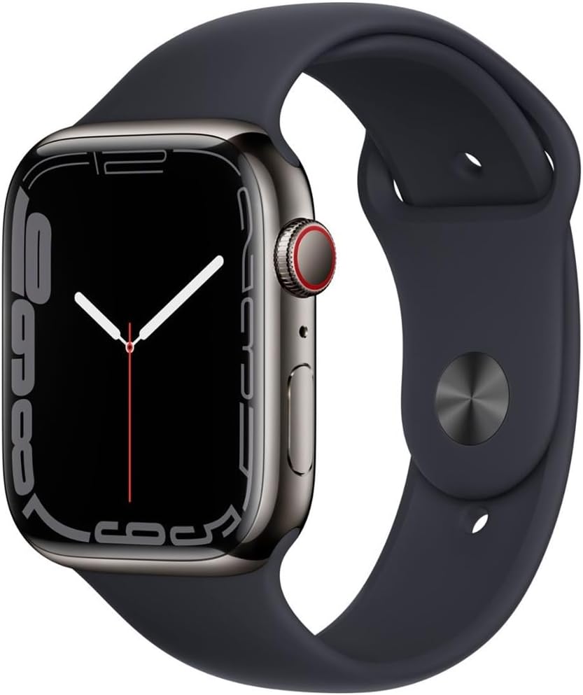 Apple MNC03LL/A-cr Watch Series 7 (Renewed) GPS + Cellular
