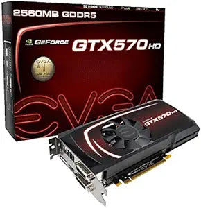 EVGA GeForce GTX570 2560MB GDDR5 Graphics Card Renewed — main product image