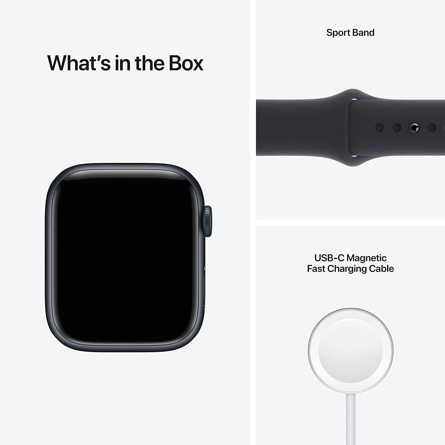Apple MKJ73LL/A Watch Series 7 45mm - Premium Renewed