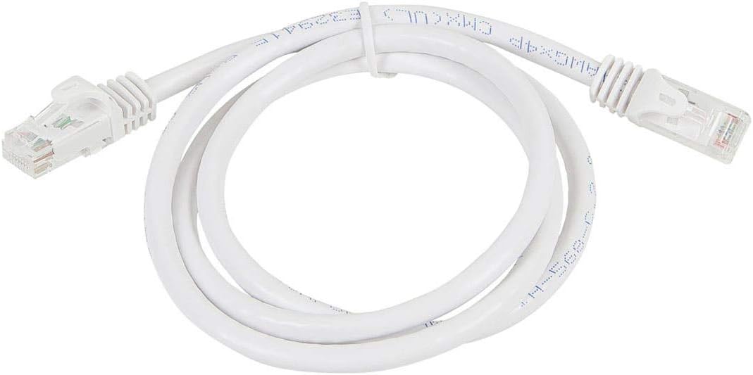 Monoprice 111335 Cat5e 3ft Patch Cable - White Ethernet