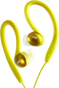 JVC HAEBX5Y Inner Ear Sports Clip Headphones Yellow