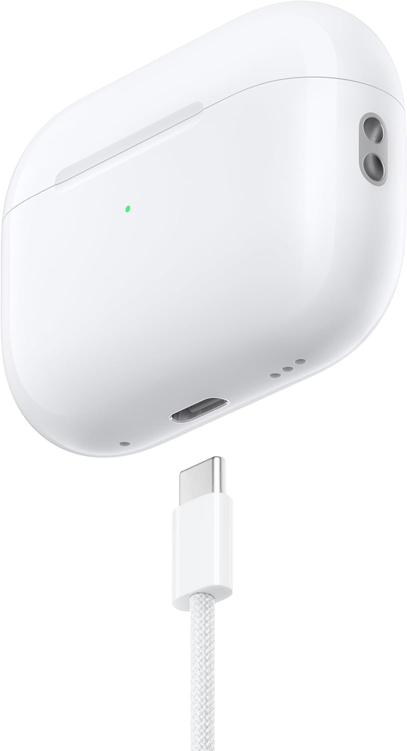 Apple MTJV3AM/A-cr AirPods Pro 2nd Gen USB-C Renewed