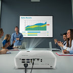 BenQ MW526AE 1080p WXGA Projector - 3300 Lumens - Home & Office - Renewed