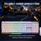 RK ROYAL KLUDGE RK952 Full-Size Hot-Swappable Mechanical Keyboard