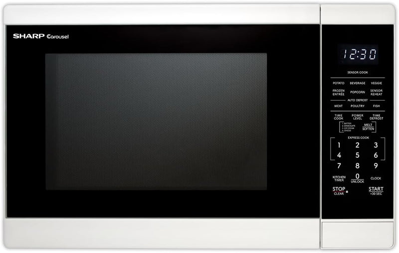 Sharp SMC1461KW 1.4 Cu. Ft. Countertop Microwave Oven — main product image
