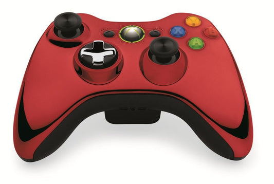 Microsoft Xbox 360 Wireless Controller - Chrome Red Limited Edition