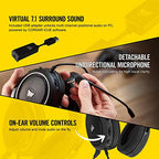 Corsair CA-9011173-NA HS60 Gaming Headset - 7.1 Surround Sound