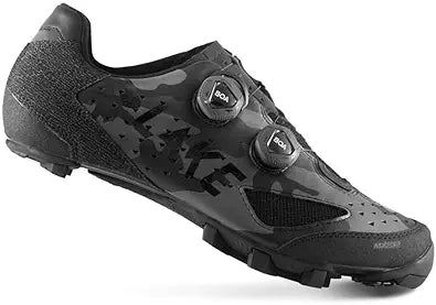 Lake MX238 Mountain Bike Shoes - Black Camo — main product image