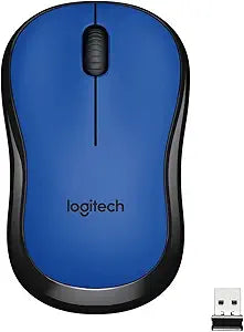 Logitech M220 Silent Wireless Mouse Blue — main product image