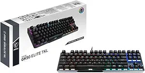 MSI VIGOR GK50 Elite TKL Mechanical RGB Gaming Keyboard — main product image