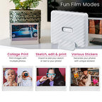 Fujifilm Instax Link Wide Printer Bundle White + Film