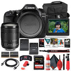 Canon EOS 80D 18-135mm Lens Camera Bundle