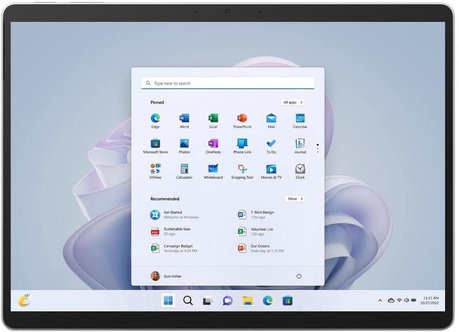 Microsoft Surface Pro 9 13" i7 32GB 1TB SSD Tablet