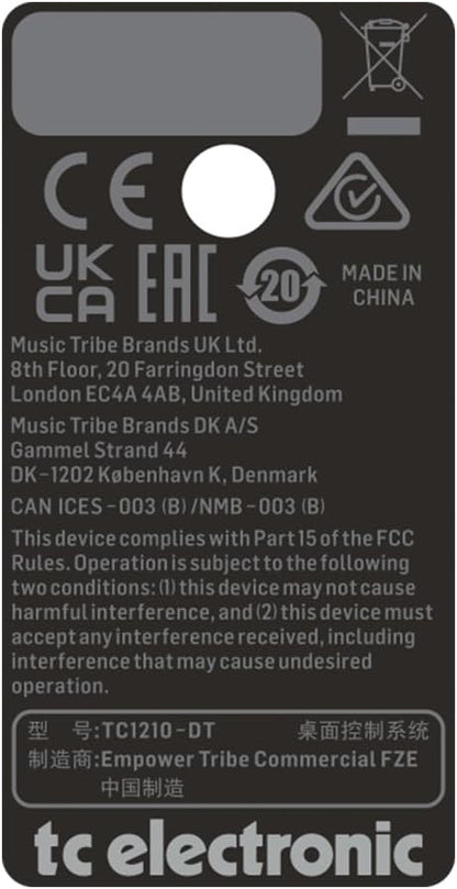 TC Electronic TC1210-DT Spatial Expander Plugin Controller
