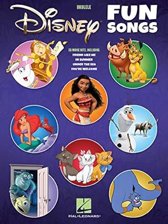 Hal Leonard Disney Fun Songs Ukulele Chords