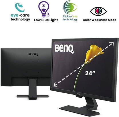 BenQ GW2480T 24" FHD IPS Eye-Care Computer Monitor
