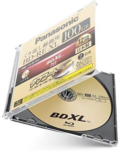 Panasonic LM-BE100J Blu-ray BDXL 100GB Rewritable Disc