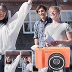 SENECESLI 4K Digital Camera with Flip Screen and Fill Light