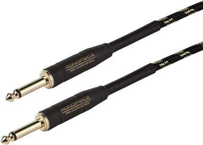 Monoprice 601415 1/4-Inch TS Male Guitar Instrument Cable 15ft
